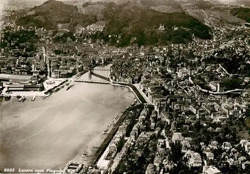 AK / Ansichtskarte  Luzern__LU Fliegeraufnahme