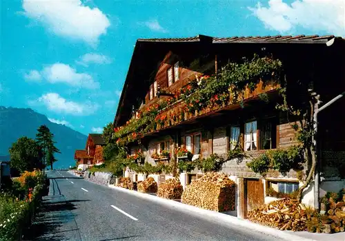 AK / Ansichtskarte  Brienzersee_Brienz_BE Chalet typique