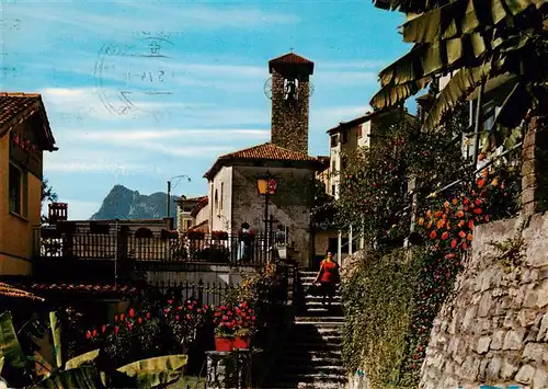 AK / Ansichtskarte  Gandria_Lago_di_Lugano Panorama ticinese