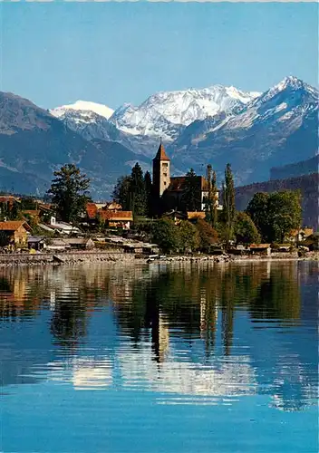 AK / Ansichtskarte  Brienz_Brienzersee_BE Sustenhorn Tierberge Maehrenhorn 
