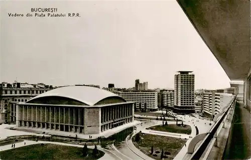 AK / Ansichtskarte 73950806 Bucuresti_Bukarest_Bucaresti_RO Vedere din Piata Palatului RPR