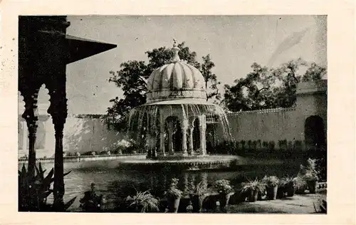 AK / Ansichtskarte  Udaipur_Tripura_Rajasthan_India Garden of Maids Fountain