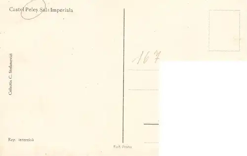 AK / Ansichtskarte  Peles_Castel_Sinaia_RO Castel Sala Imperiala