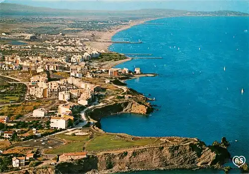 AK / Ansichtskarte  Cap-d_Agde et ses plages vue aérienne