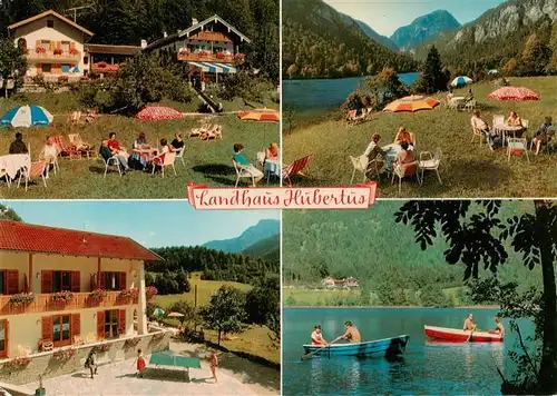 AK / Ansichtskarte  Karlstein_Oberbayern Pension Landhaus Hubertus am Thumsee