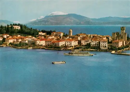 AK / Ansichtskarte  Sirmione_Lago_di_Garda Fliegeraufnahme