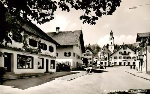 AK / Ansichtskarte  Bad_Kohlgrub Hauptstrasse