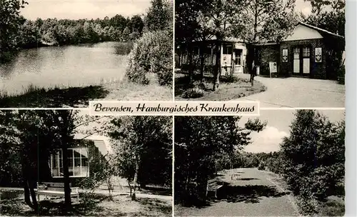 AK / Ansichtskarte 73950973 Bevensen_Bad Hamburgisches Krankenhaus Park Partie am See