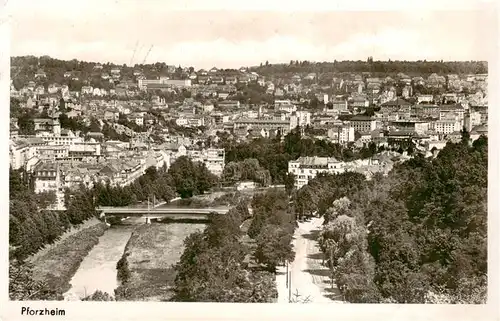 AK / Ansichtskarte  Pforzheim Stadtpanorama