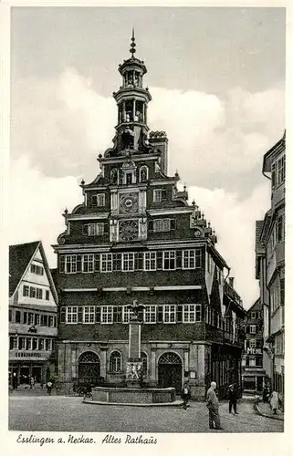 AK / Ansichtskarte  Esslingen__Neckar Altes Rathaus