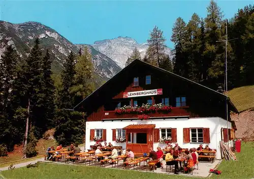 AK / Ansichtskarte 73951019 Obsteig_Tirol_AT Lehnberghaus Terrasse