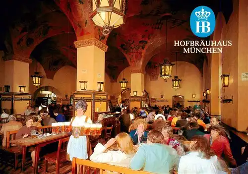 AK / Ansichtskarte  Muenchen Hofbraeuhaus Huber Karte Nr. 6259