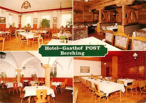 AK / Ansichtskarte 73951110 Berching Hotel Gasthof Post Gastraeume