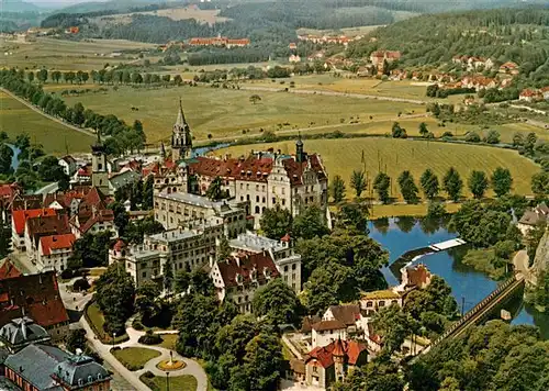 AK / Ansichtskarte  Sigmaringen Ansicht mit Schloss