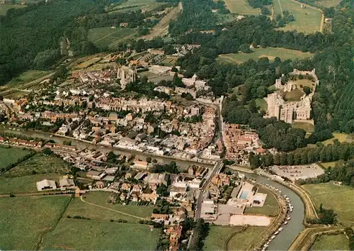 AK / Ansichtskarte  Arundel Fliegeraufnahme