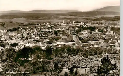 AK / Ansichtskarte  Bad_Neustadt_Saale Fliegeraufnahme