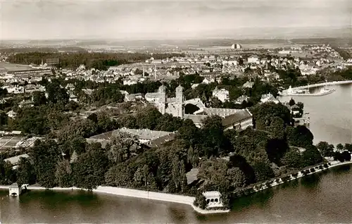 AK / Ansichtskarte  Friedrichshafen_Bodensee Fliegeraufnahme