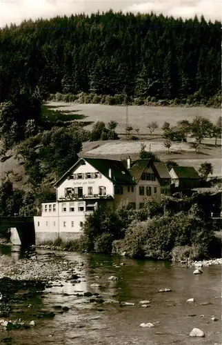 AK / Ansichtskarte  Schoenmuenzach_Baiersbronn Gasthof zum Schiff