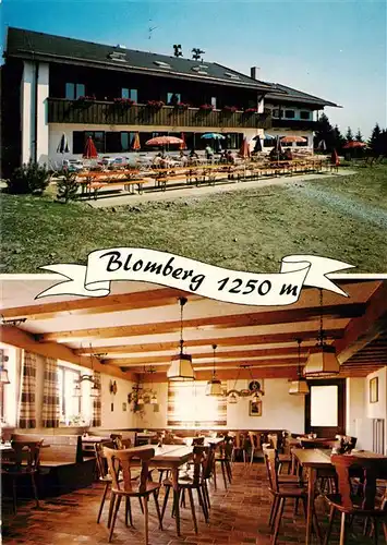 AK / Ansichtskarte 73951278 BAD_ToeLZ Berggasthaus Blomberghaus Gastraum