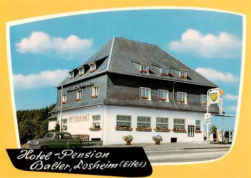 AK / Ansichtskarte  Losheim_Eifel Hotel Pension Balter 