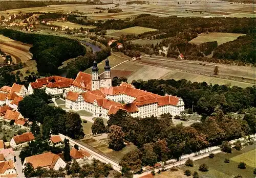 AK / Ansichtskarte  Obermarchtal Schloss mit Blick auf Rechtenstein