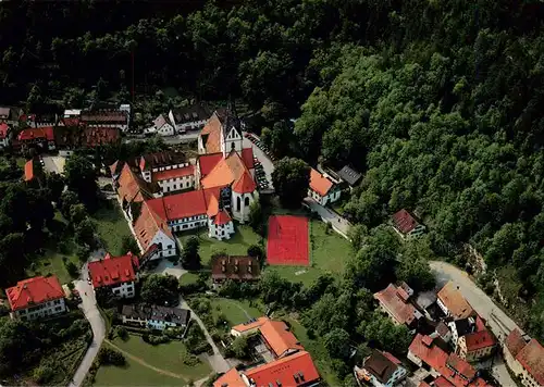 AK / Ansichtskarte  Blaubeuren Klosteranlage Fliegeraufnahme