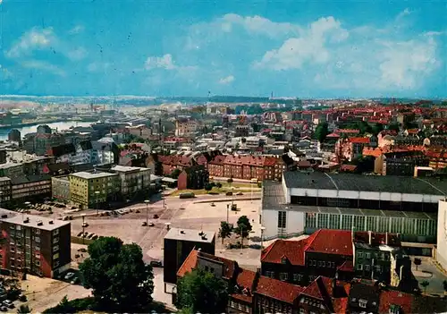 AK / Ansichtskarte  Kiel Panorama mit Ostseehalle