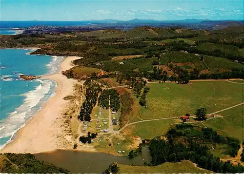 AK / Ansichtskarte  Coffs_Harbour_Australia Aerial view Banana Bowl Caravan Park