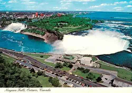 AK / Ansichtskarte 73951381 Niagara_Falls_Ontario_Canada Fliegeraufnahme