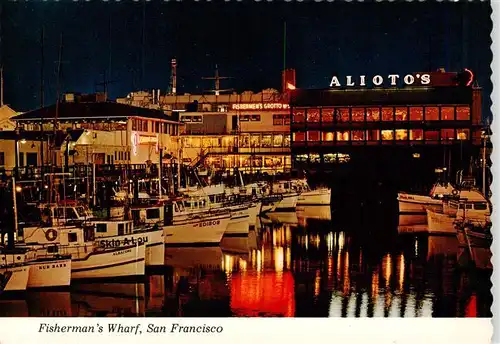 AK / Ansichtskarte 73951390 San_Francisco_California_USA Fishermans Wharft