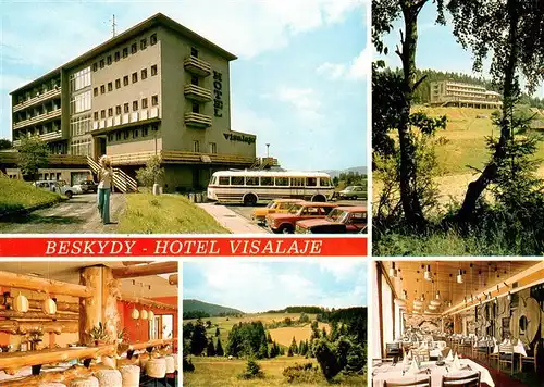 AK / Ansichtskarte  Beskydy_Beskyde_CZ Hotel Visalaje Panorama Bar Gastraum