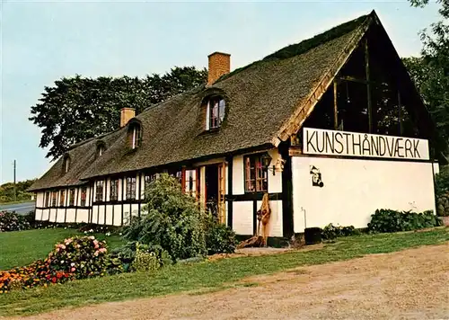 AK / Ansichtskarte  Bornholm_DK Hvide Hus Kunsthandvaerk Ostermarie