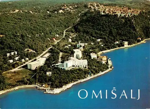 AK / Ansichtskarte 73951426 Omisalj_Otok_Krk_Croatia Fliegeraufnahme