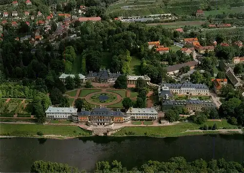 AK / Ansichtskarte 73951434 DRESDEN_Elbe Koenigliches Lustschloss Schlossgarten Pillnitz