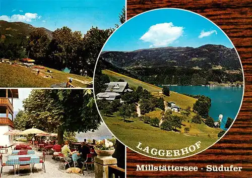 AK / Ansichtskarte  Rothenthurn_Spittal_Kaernten_AT Gasthof Pension Laggerhof Suedufer Millstaettersee