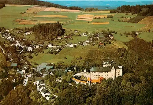 AK / Ansichtskarte  Lauenstein_Oberfranken_Ludwigsstadt_Bayern Burghotel Lauenstein im Frankenwald