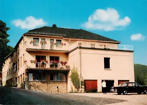 AK / Ansichtskarte  Lauenstein_Oberfranken_Ludwigsstadt_Bayern Hotel Gaststaette zur Post Burghotel Lauenstein