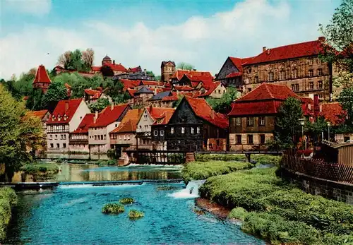 AK / Ansichtskarte 73951474 Kronach_Oberfranken Blick zur Burg