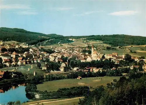 AK / Ansichtskarte  Viechtach_Bayerischer_Wald Panorama