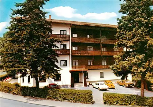 AK / Ansichtskarte 73951515 Lam_Oberpfalz Gasthof zum Hirschen