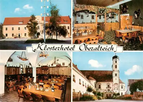 AK / Ansichtskarte 73951539 Oberalteich Klosterhotel Restaurant