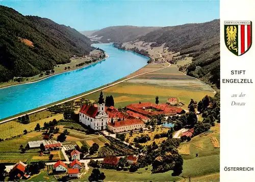 AK / Ansichtskarte  Engelhartszell_Donau_Oberoesterreich_AT Abtei Engelzell