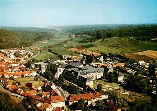 AK / Ansichtskarte 73951564 Ebrach_Oberfranken_Bayern Ansicht mit Kloster