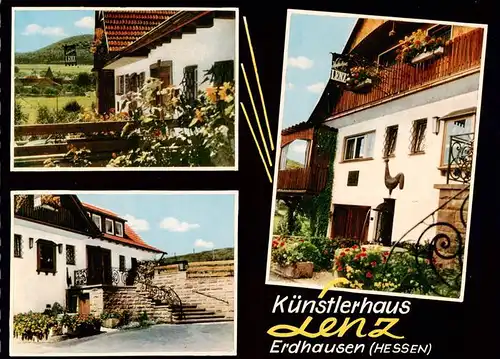 AK / Ansichtskarte 73951576 Erdhausen__Gladenbach_Hessen Kuenstlerhaus Lenz