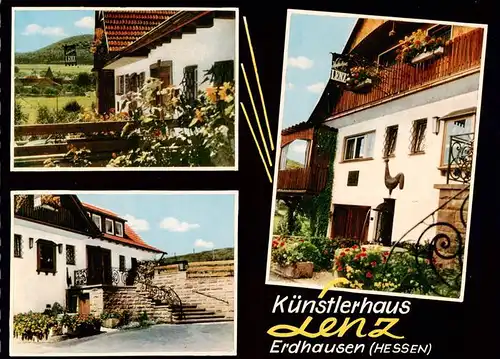 AK / Ansichtskarte  Erdhausen__Gladenbach_Hessen Kuenstlerhaus Lenz