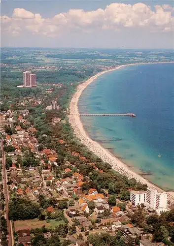 AK / Ansichtskarte  Timmendorfer_Strand_Timmendorferstrand_Timmendorf Fliegeraufnahme