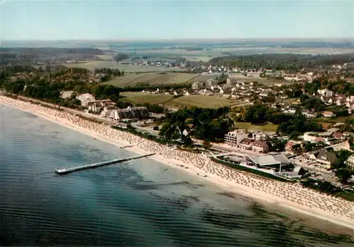 AK / Ansichtskarte  Scharbeutz_Ostseebad im Vordergrund Meerwasser-Wellenbad