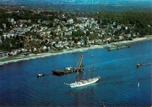 AK / Ansichtskarte 73951602 Hamburg Elbe vor Blankenese