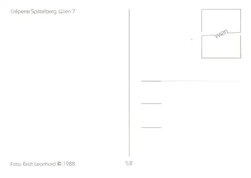 AK / Ansichtskarte  Wien_AT Crêperie Spittelberg Gastraum