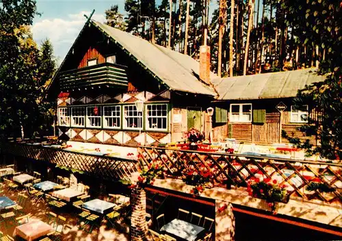 AK / Ansichtskarte  Coburg_Bayern Waldschaenke zum Muehlengrund Terrasse